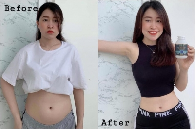 Chị Tú Quỳnh - Chia sẻ kết quả  sau khi dùng viên uống thải độc Nubecare cho việc giảm cân, giảm mỡ bụng
